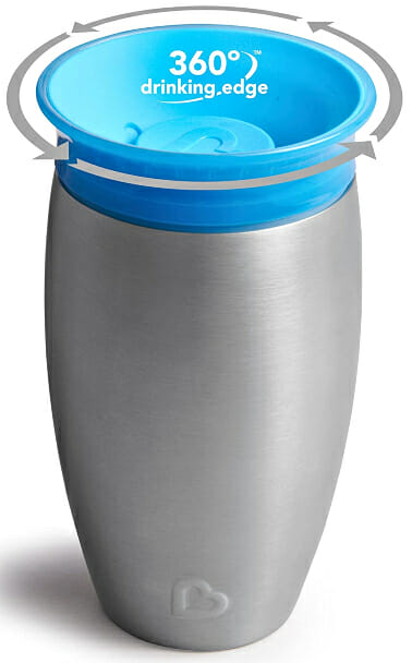 munchkin stainless steel cup