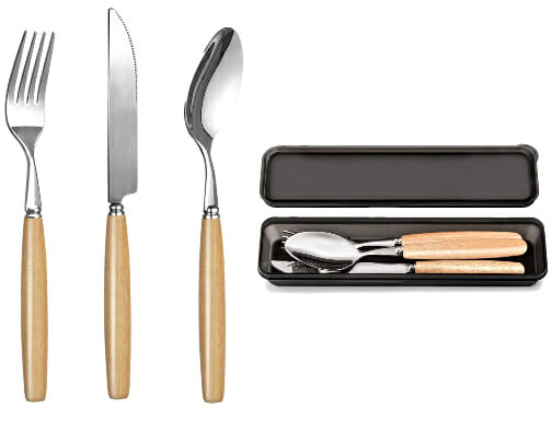 hicorfe Portable Utensil Set with Case – The Cutlery Review