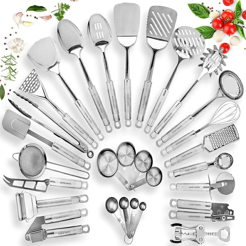 Best Stainless Steel cooking utensils set