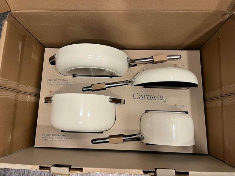 caraway nonstick cookware without teflon