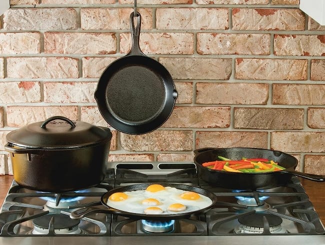 Lodge-cast-iron-cookware-set