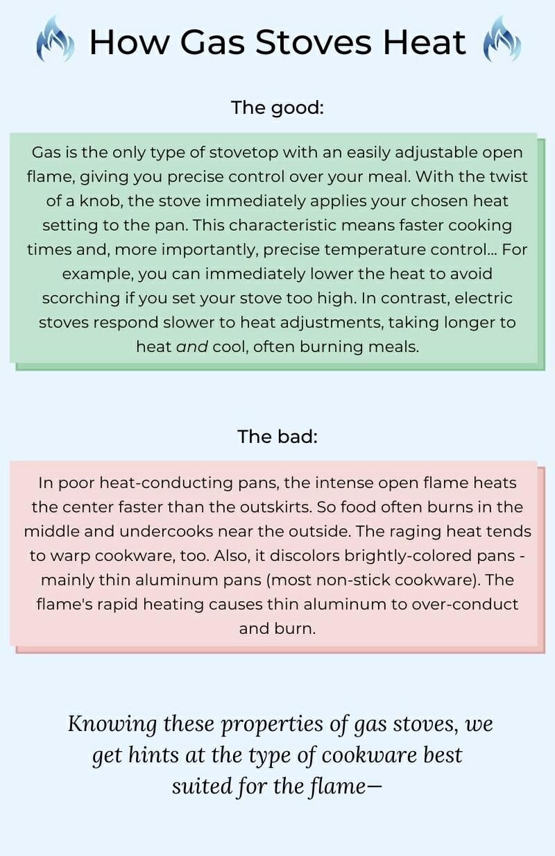best-cookware-types-for-gas-stove-heat-infographic