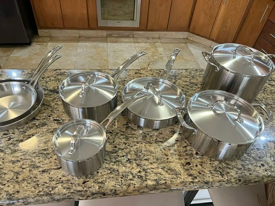 Tramontina safe stainless steel cookware